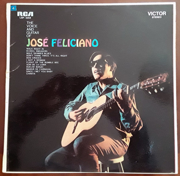José Feliciano : The Voice and Guitar of José Feliciano (LP)