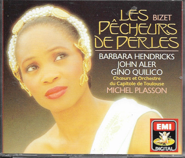 Bizet*, Barbara Hendricks, John Aler, Gino Quilico, Chœur* Et Orchestre Du Capitole De Toulouse*, Michel Plasson : Les Pêcheurs De Perles (2xCD, Album, Sli)