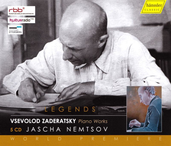 Vsevolod Zaderatsky* – Jascha Nemtsov : Piano Works (5xCD, Comp)