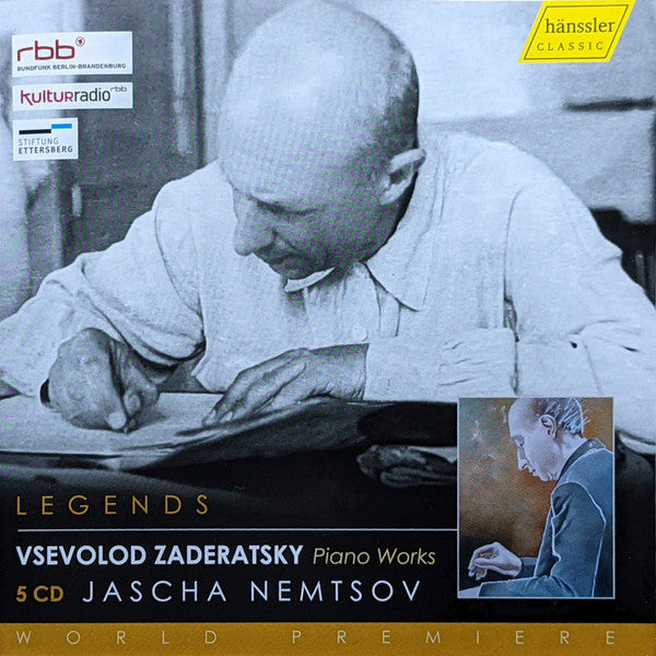 Vsevolod Zaderatsky* – Jascha Nemtsov : Piano Works (5xCD, Comp)