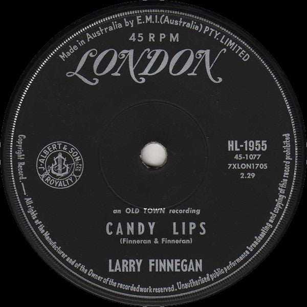Larry Finnegan : Dear One (7", Single)