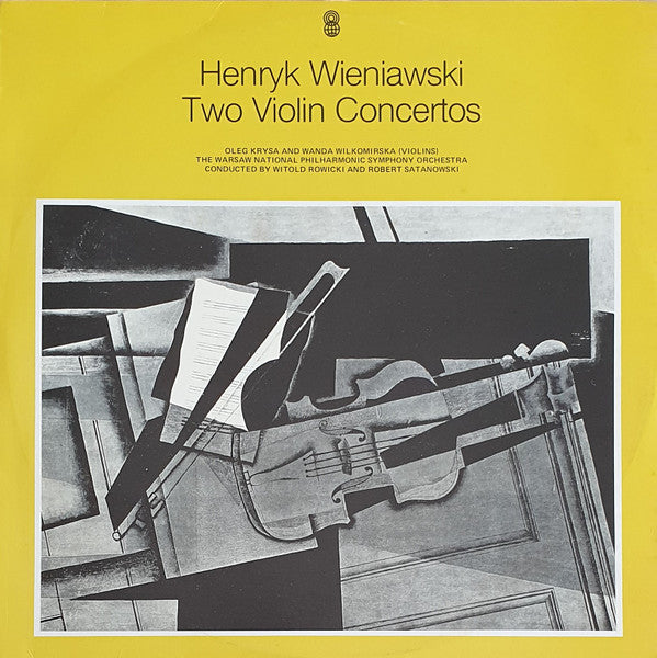 Henryk Wieniawski : Two Violin Concertos (LP, Album, Club, RE)
