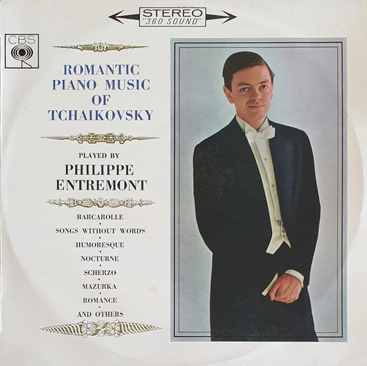 Tchaikovsky*, Philippe Entremont : Romantic Piano Music Of Tchaikovsky (LP)