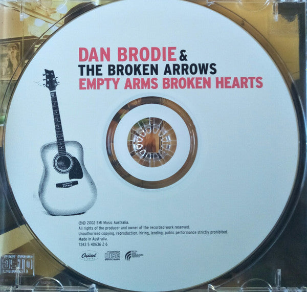 Dan Brodie And The Broken Arrows : Empty Arms Broken Hearts (CD, Album)
