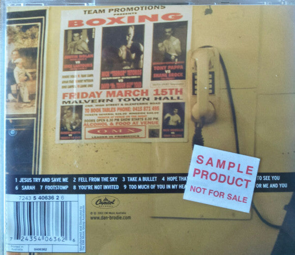 Dan Brodie And The Broken Arrows : Empty Arms Broken Hearts (CD, Album)