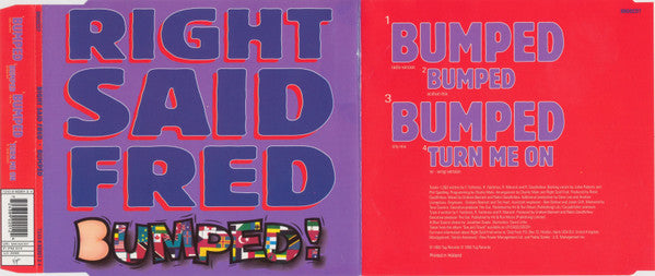 Right Said Fred : Bumped (CD, Maxi)