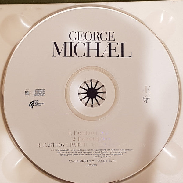 George Michael : Fastlove (CD, Single, Dig)