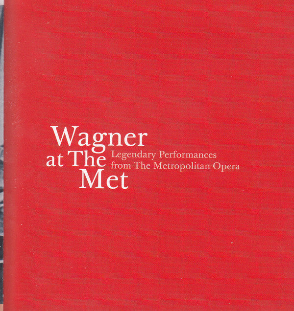 Various : Wagner At The Met (Legendary Performances From The Metropolitan Opera) (25xCD, Comp, Mono, RM + Box)