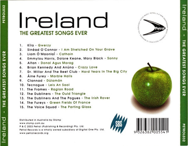 Various : Ireland - The Greatest Songs Ever (CD, Comp)