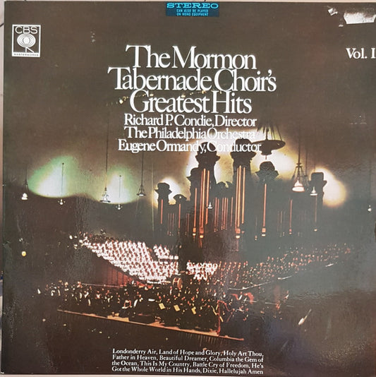 The Mormon Tabernacle Choir* : The Mormon Tabernacle Choir's Greatest Hits, Vol. II (LP, Comp)