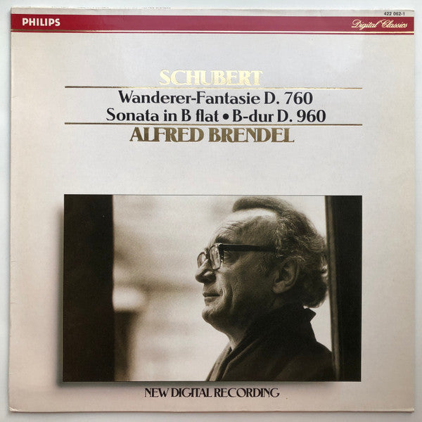 Schubert*, Alfred Brendel : Wanderer-Fantasie D. 760 · Sonata In B Flat = B-dur D. 960 (LP, Album)