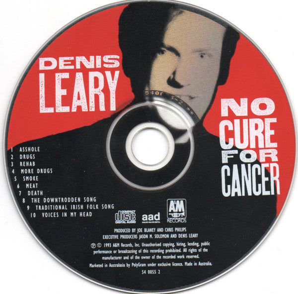 Denis Leary : No Cure For Cancer (CD, Album)