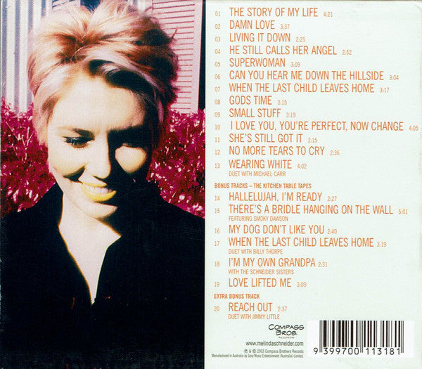 Melinda Schneider : Happy Tears (CD, Album)