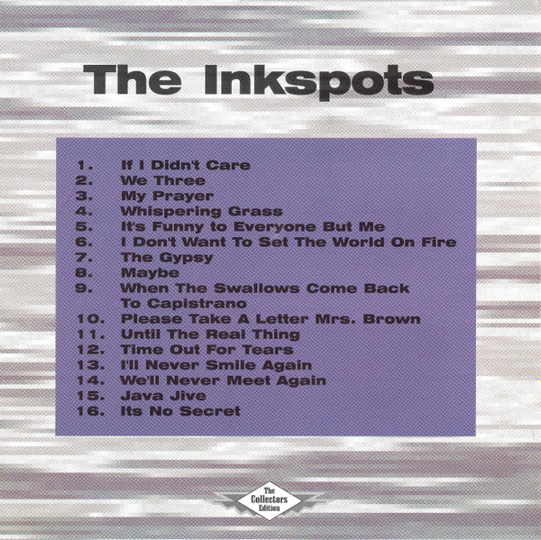 The Ink Spots : The Inkspots (CD, Comp)