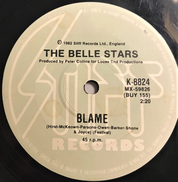 The Belle Stars : The Clapping Song (7", Single)