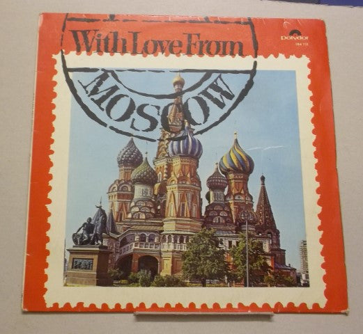Various : With Love From Moscow (LP, Comp)