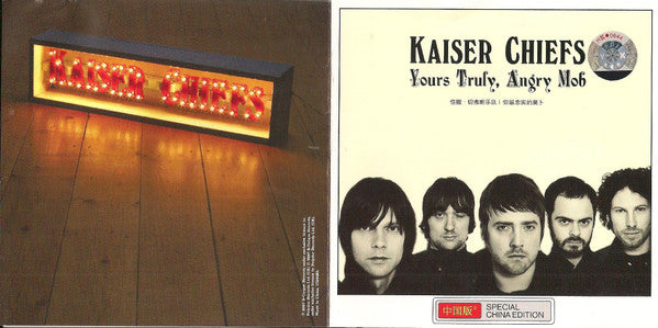 Kaiser Chiefs : Yours Truly, Angry Mob (CD, Album, S/Edition)