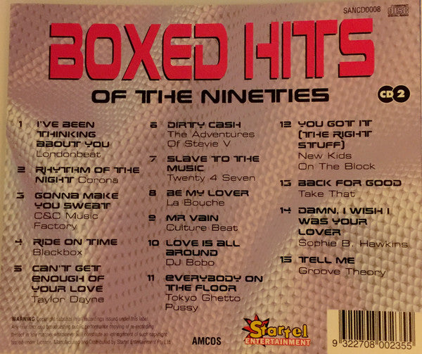 Various : Boxed Hits Of The Nineties (CD, Comp)