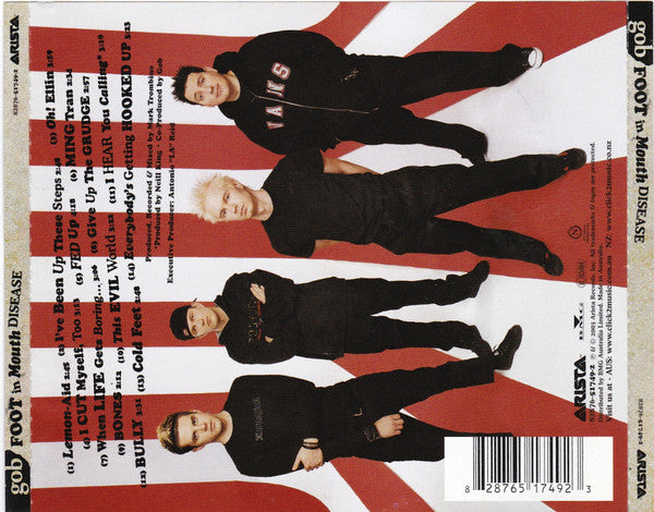 Gob (3) : Foot In Mouth Disease (CD, Album, Enh)
