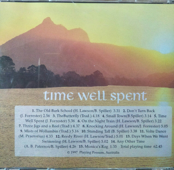 Playing Possum : Time Well Spent (CD, Album)