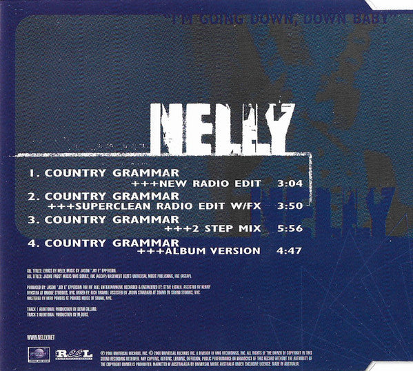 Nelly : Country Grammar (Hot S+++) (CD, Single)
