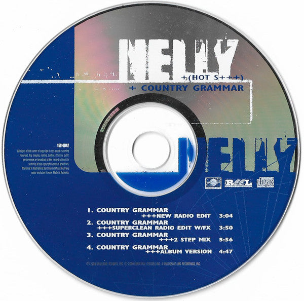 Nelly : Country Grammar (Hot S+++) (CD, Single)