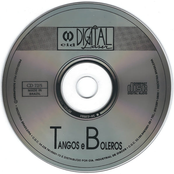Unknown Artist : Tangos E Boleros (CD)