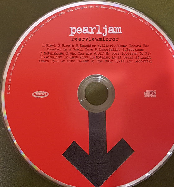 Pearl Jam : Rearviewmirror (Greatest Hits 1991-2003) (2xCD, Album, Comp, Non)