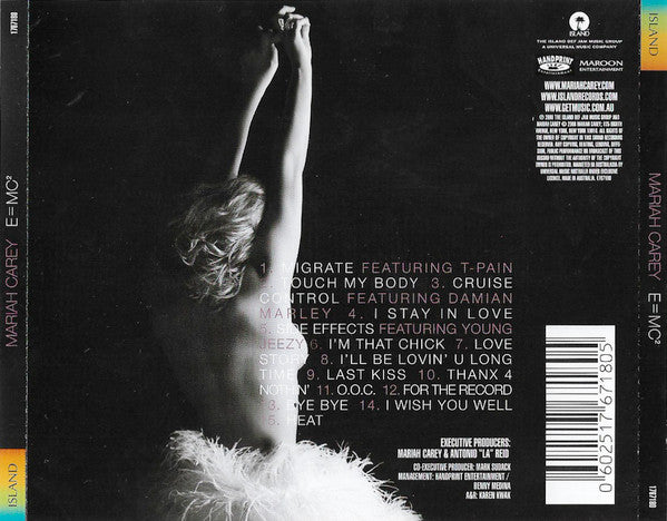Mariah Carey : E=MC² (CD, Album)