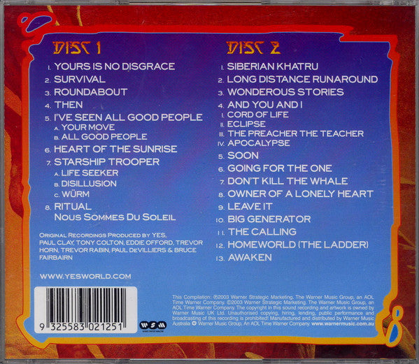 Yes : The Ultimate Yes: 35th Anniversary Collection (2xCD, Comp)