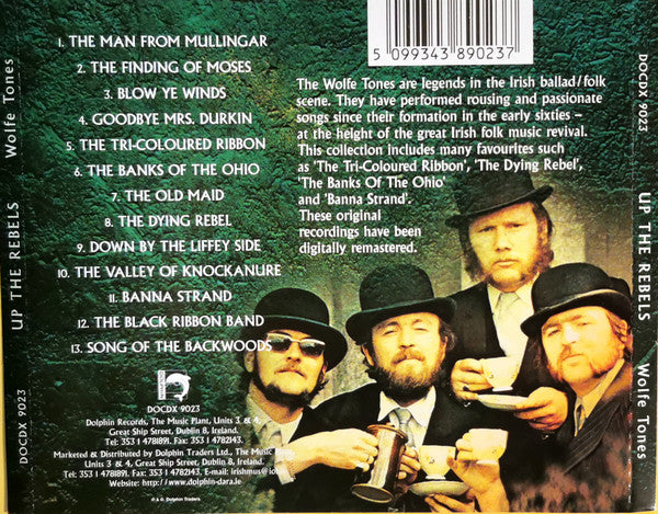 Wolfe Tones* : Up The Rebels (CDr, Album, RE, RM)