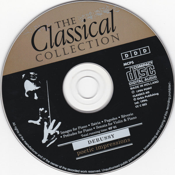Claude Debussy : Poetic Impressions (CD, Comp)