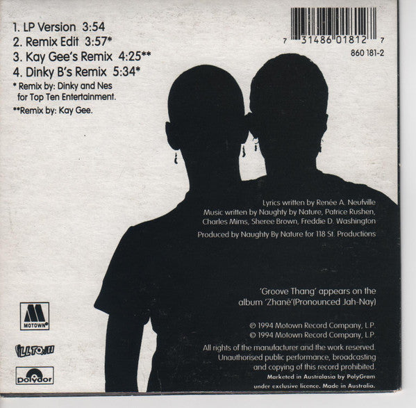 Zhané : Groove Thang (CD, Maxi, Car)