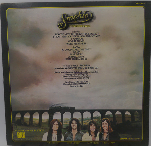 Smokie : Changing All The Time (LP, Album)
