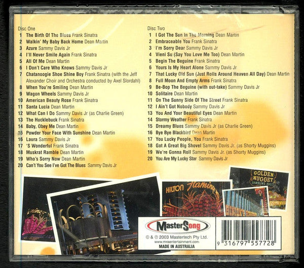 Dean Martin - Sammy Davis Jr. - Frank Sinatra : The Rat Pack (2xCD, Comp)