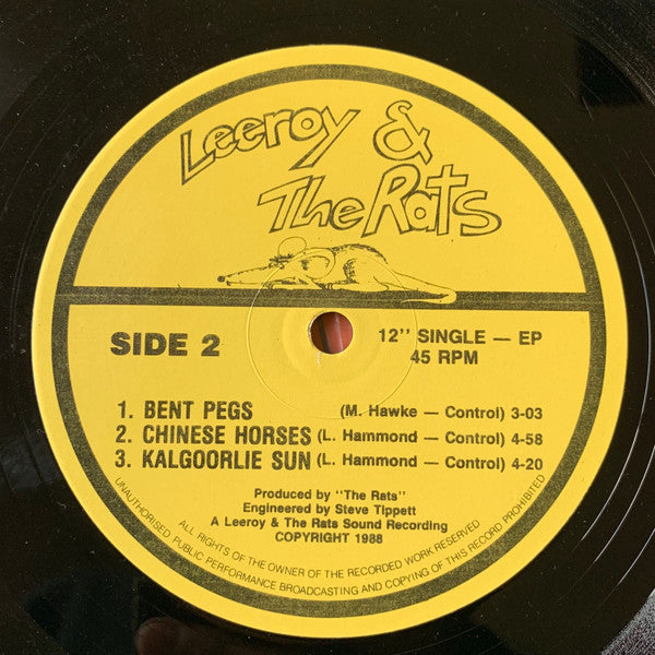 Leeroy & The Rats : Song Of The Forest (12", EP)
