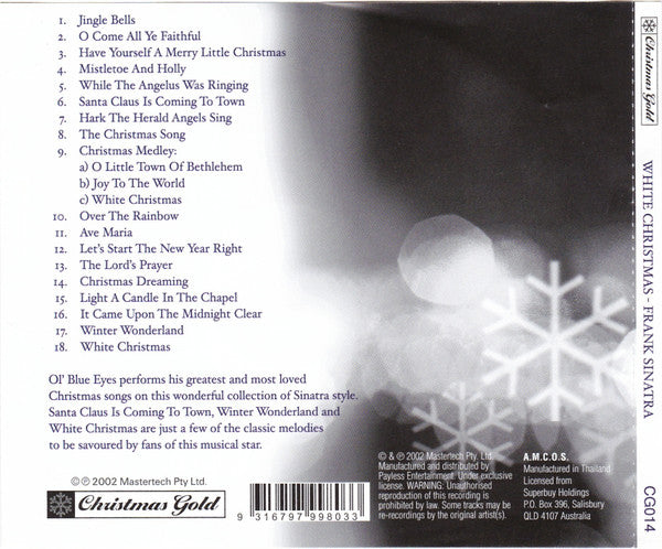 Frank Sinatra : White Christmas (CD, Comp, RE)