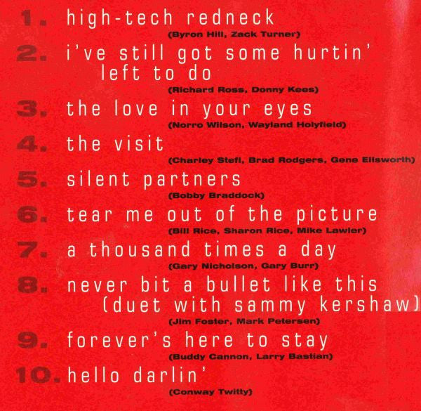 George Jones (2) : High-Tech Redneck (CD, Album, Club)