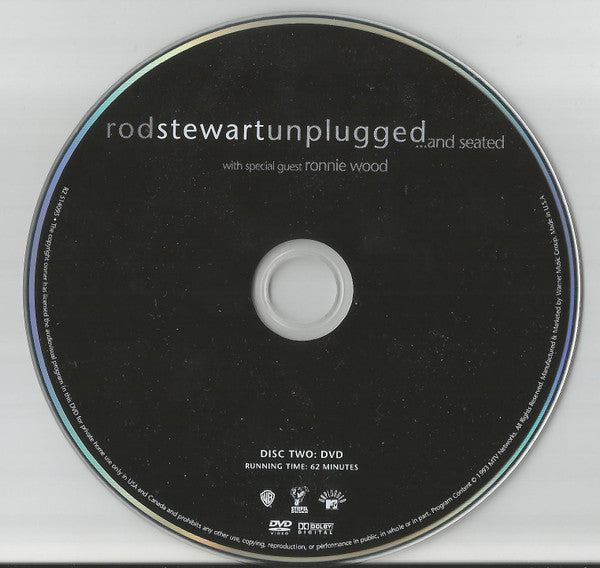 Rod Stewart : Unplugged ...And Seated (CD, Album, RE, Dig + DVD)