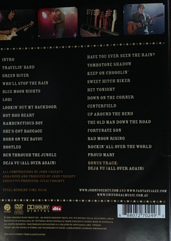 John Fogerty : The Long Road Home - In Concert (DVD-V, NTSC, DTS)