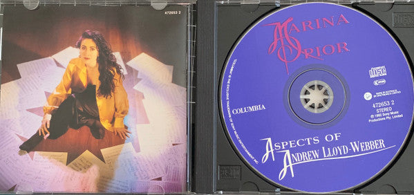 Marina Prior : Aspects of Andrew Lloyd Webber (CD, Comp)