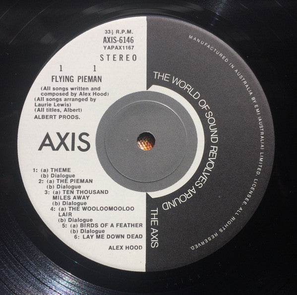 Alex Hood : The Flying Pieman (LP, Album)