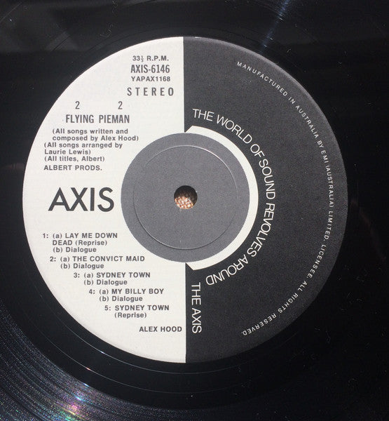 Alex Hood : The Flying Pieman (LP, Album)