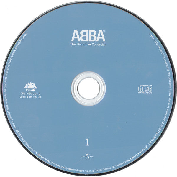 ABBA : The Definitive Collection (2xCD, Comp, RM)