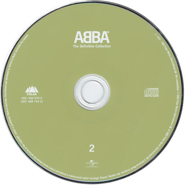 ABBA : The Definitive Collection (2xCD, Comp, RM)