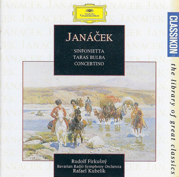 Janáček* - Rudolf Firkušný, Bavarian Radio Symphony Orchestra*, Rafael Kubelik : Sinfonietta • Taras Bulba • Concertino (CD, Comp, RM)