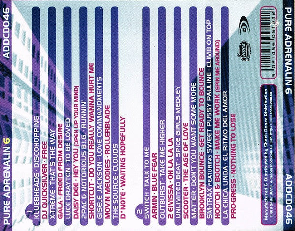 Various : Pure Adrenalin 6 (2xCD, Comp)