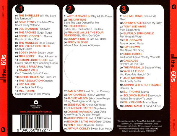 Various : All The... 60s (3xCD, Comp)