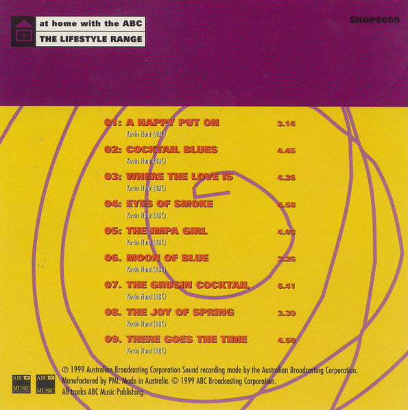 The Kevin Hunt Trio : Cocktails With The Kevin Hunt Trio (CD, Album)