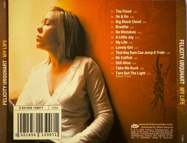Felicity Urquhart : My Life (CD)